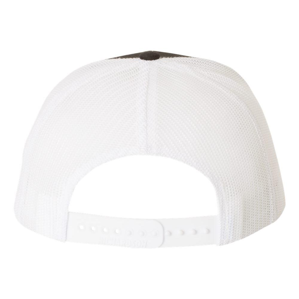 Richardson Trucker Cap Black/White