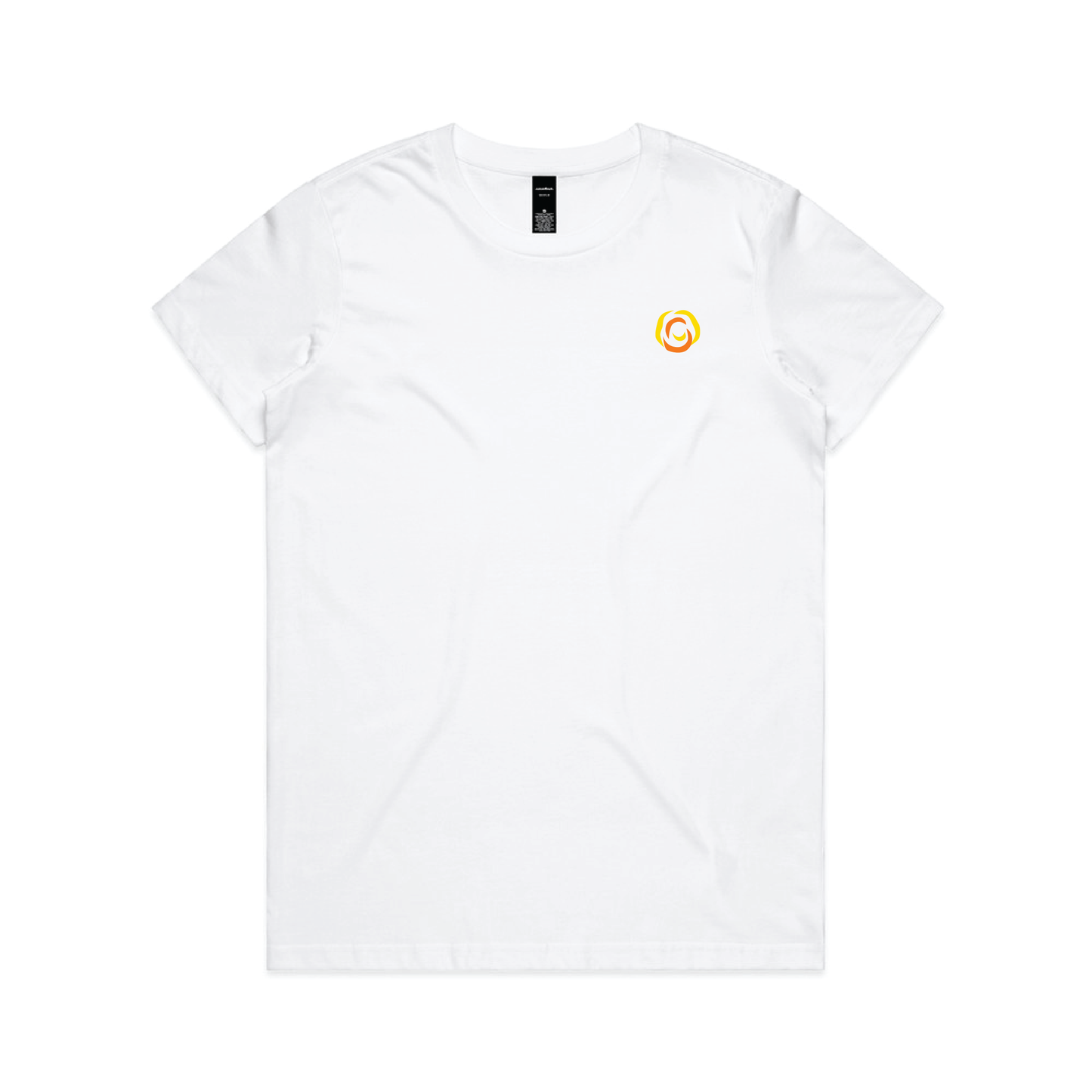Womens White Maple Tee